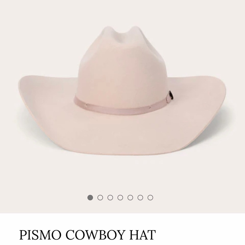 Stetson Pismo Cowboy Hat - Powder Pink *NEW IN BOX, NEVER WORN*
